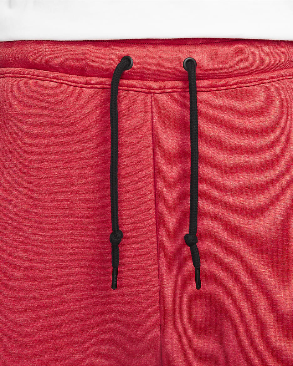 Nike tech fleece jogger red best sale